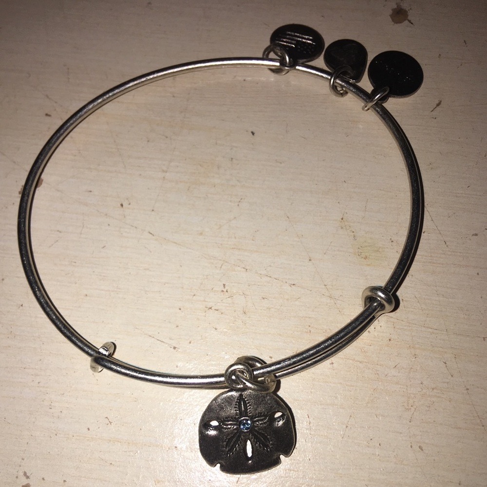 Alex and Ani Sand Dollar Bracelet